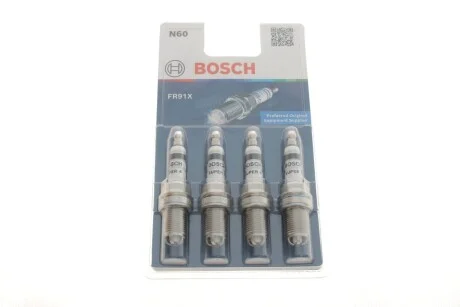 Свічка запалювання 0 242 222 804 BOSCH 0242222804