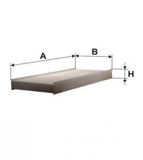 Фільтр салону WIX = FN K1041 WIX FILTERS 93116E