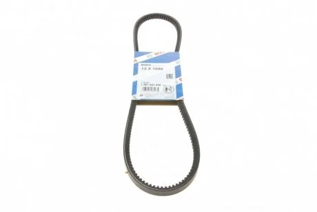 Ремінь генератора VW T4 2.4D -94 (13x1050) BOSCH 1987947656