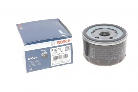 Фільтр масляний Renault Kangoo/Trafic/Opel Vivaro 1.9D/1.5dCi/1.4i/1.6i (53mm) BOSCH 0451103336