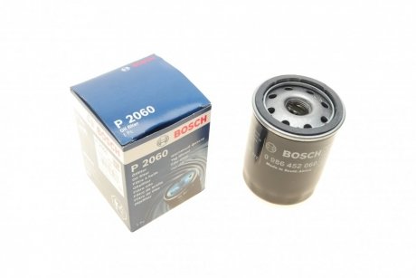 Фильтр масляный Nissan Micra 1.0-1.4i 92-10/ Primera 2.0i 90-96 BOSCH 0986452060 (фото 1)