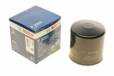Фільтр масляний Chrysler Voyager 3.3 00-03/Jeep Wrangler 4.0 06- BOSCH 0451103251