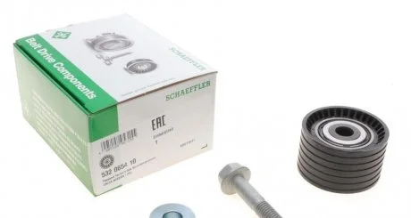 Ролик ГРМ Opel Vivaro 2.0 16V 01- (паразитний) (54х32), F4R 720/820 INA 532065410 (фото 1)