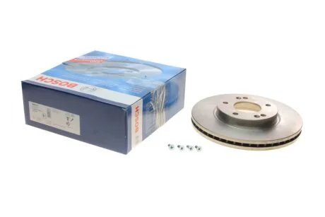 Диск гальмівний (передній) Hyundai Tucson/i30 2.0 CRDi 04-/Kia Cee'd 06- (280x26) BOSCH 0986479368