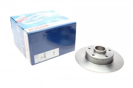 Диск гальмівний (задній) Renault Megane III/Scenic III 08- (260x8) без підшипника BOSCH 0986479684