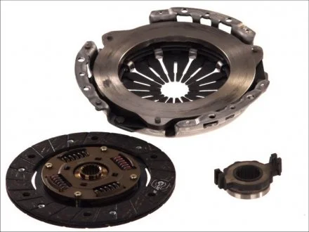 Комплект сцепления Peugeot 106/205/306 1.0-1.4 91-04 (d=180mm/z=18) (+выжимной) Valeo 786007 (фото 1)