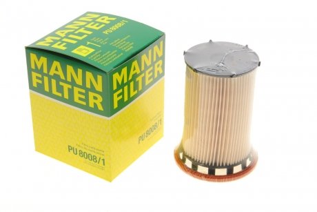 Фильтр топливный VW Tiguan 2.0TDI 12- MANN PU 8008/1 (фото 1)