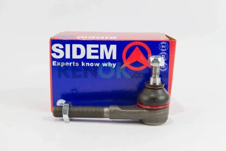 Наконечник рульової тяги Peugeot 206/307 00-/Citroen C4 05-11 Л. SIDEM 53435