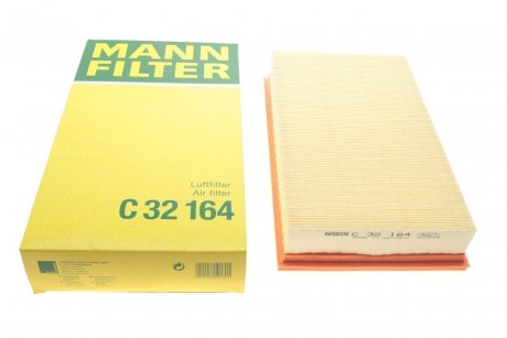 Фильтр воздушный MB E-class (W210) 2.0/2.4/2.8/3.2/4.3 M111/M112/M113 99-03 MANN C 32 164 (фото 1)