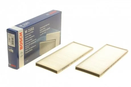 Фільтр салону Hyundai Accent II 94-06/Getsi 02-09 (к-кт 2 шт.) BOSCH 1987432161