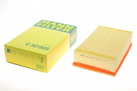 Фільтр повітряний Skoda Octavia/VW Golf/Passat/Touran 1.6TDI/1.8TSI/2.0TDI 13-/Ford Connect 2.0 22- MANN C 30 005