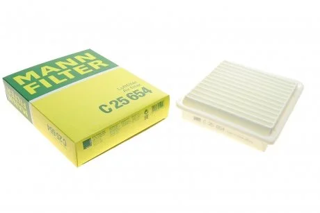 Фільтр повітряний Mitsubishi Outlander 2.0/2.4/3.0GT/Lancer 1.6-1.8/Citroen C4 Aircross 1.6/2.0 12- MANN C 25 654