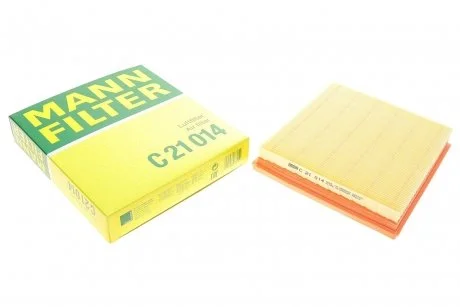 Фільтр повітряний Skoda Fabia/Kamiq/Karoq/Octavia/Rapid/VW Caddy/Golf/Polo/Taos 1.6MPI/SRE 14- MANN C 21 014