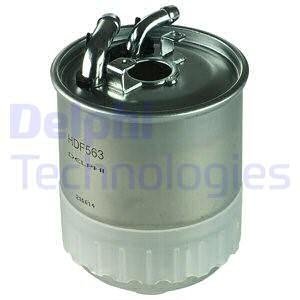 Фильтр топливный MB Sprinter 2.2-3.0CDI (+отв. датчика воды) (OM640/642/646) Delphi HDF563