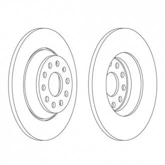 Гальмівний диск FERODO DDF2506C