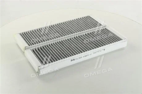 Фільтр салону Audi A6 04-11 (вугільний) (к-кт 2 шт) MFILTER K 987C-2 M-FILTER K987C-2