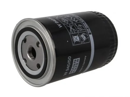 Фільтр масла 1.9TDI (66/81kw) Passat 97-01/A4 95-01 -FILTER MANN W 940/50