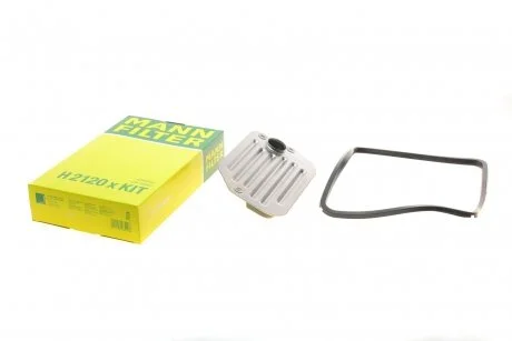 Фільтр гідравлічний Audi 100/A6/A8 2.5TDI/2.6-4.2 -02 (з прокладкою) MANN H 2120 X KIT