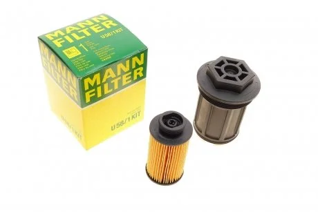 Фильтр AdBlue (мочевины) MB Actros 11.9-15.9d/Atego 4.2-7.2d/Axor 6.4-12.0d 03- MANN U 58/1 KIT