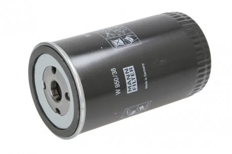 Фото 1 - фильтр масляный MANN W 950/38 Фильтр масляный MANN W 950/38 (фото 1)