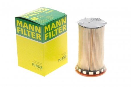 Фильтр топливный VW Golf VII 1.6TDI/2.0TDI 12- MANN PU 8028 (фото 1)