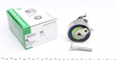 Ролик ГРМ Opel Corsa A/B 1.5D 87- (натяжний) (59х22) INA 531051830