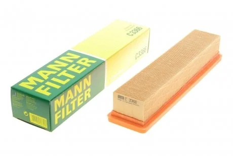 Фільтр повітряний Renault Kangoo 1.2 16V 01-07/Clio 1.2 16V 01-15/Logan/Sandero 1.2 16V 09- MANN C 3366
