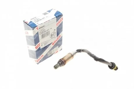 Лямбда-зонд (кількість дротів 4, 320мм) BMW 3 (E36), 3 (E46), 5 (E39), 5 (E60), 5 (E61), 7 (E38), 7 (E65, E66, E67), 8 (E31), X3 (E83), X5 (E53), Z3 (E36), Z4 (E85), Z8 (E52) 1.2-5.4 09.94- 0 258 003 477 BOSCH 0258003477