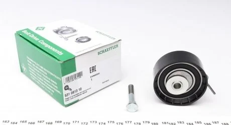 Ролик ГРМ Ford C-max/Fiesta/Focus 1.4-1.6Ti 03-(натяжной) (62х27) INA 531081310