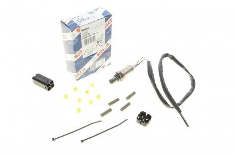 Лямбда-зонд (кількість дротів 4) (універсальні) VOLVO V40 CHRYSLER 300C, GRAND VOYAGER III, PT CRUISER, TOWN & COUNTRY, VOYAGER III, VOYAGER V DODGE CARAVAN, CHARGER, DAKOTA 1.0-8.4 10.84- 0 258 005 729 BOSCH 0258005729