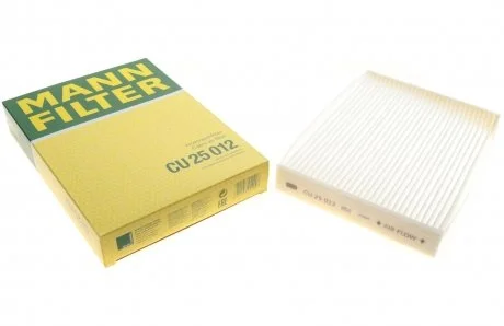 Фільтр салону Renault Dokker/Zoe 12-/Koleos 16-/Express 21-/Nissan X-Trail 14- MANN CU 25 012