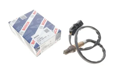 Лямбда-зонд (кількість дротів 5, 655мм) FIAT DUCATO NISSAN QASHQAI I, X-TRAIL, X-TRAIL II OPEL COMBO TOUR, COMBO/MINIVAN, MOVANO A, VIVARO A RENAULT ESPACE IV, KOLEOS I 1.6D-2.5D 10.01- 0 281 004 027 BOSCH 0281004027