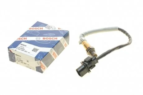 Лямбда-зонд (кількість дротів 5, 490мм) AUDI A4 ALLROAD B8, A4 B8, A5, A6 C6, Q5 FIAT DUCATO OPEL COMBO TOUR, COMBO/MINIVAN SEAT EXEO, EXEO ST 1.6D-4.2 05.04- 0 281 004 083 BOSCH 0281004083