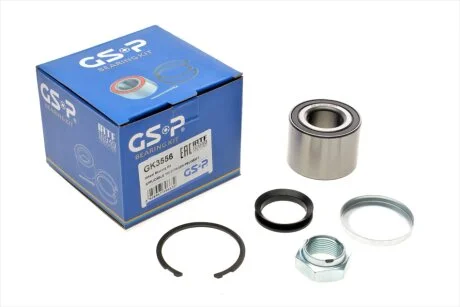 Подшипник ступицы (задней) Citroen Saxo/Xsara/Peugeot 106/206/306 96- (к-кт) GSP GK3556