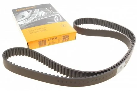 Ремінь ГРМ VW T5/ Caddy/Crafter 09-/Audi A3/A4/A5/Q3 1.6/2.0TDI 06- (160x25) Contitech CT1139