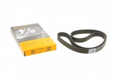 Ремінь ГРМ Skoda Octavia/Rapid/VW Crafter/Golf/Passat/Seat Leon 1.6/2.0TDI 12- (145x25) Contitech CT1168