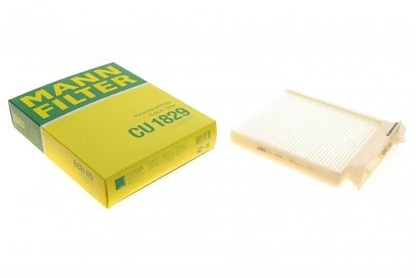 Фільтр салону Renault Clio 05-14/Duster 10-18/Logan 04-/Nissan Micra 03-10/Note 06-13/Almera 12- MANN CU 1829