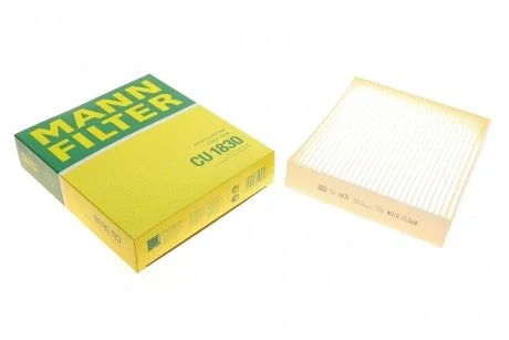 Фильтр салона Mitsubishi Colt 04-12/Smart Forfour 04-06/Roadster 03-05 MANN CU 1830