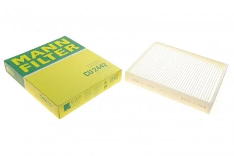 Фільтр салону Chevrolet Aveo/Volt 11-/Spark/Trax 13-/Cruze/Opel Astra J/Insignia 09- MANN CU 2442