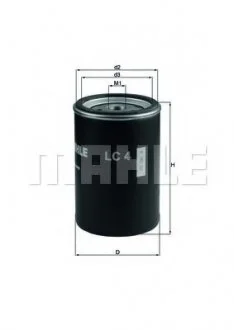 Фільтр салону MH MAHLE / KNECHT LC 4