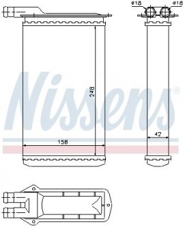 Отопитель NISSENS 71942