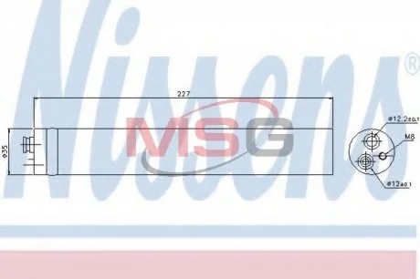 Осушувач NS NISSENS 95453