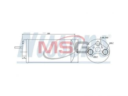 Осушувач NS NISSENS 95461