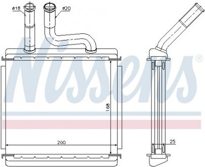 Отопитель NISSENS 76507