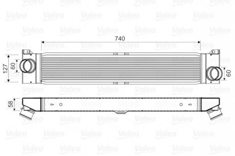 Интеркулер Valeo 818569 (фото 1)