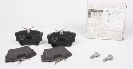 Колодки гальмівні дискові задні Trafic II, Vivaro A 2001- RENAULT 440607091R