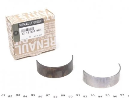 Вкладиші шатунні Trafic 2.0dCi (STD) RENAULT 121502698R