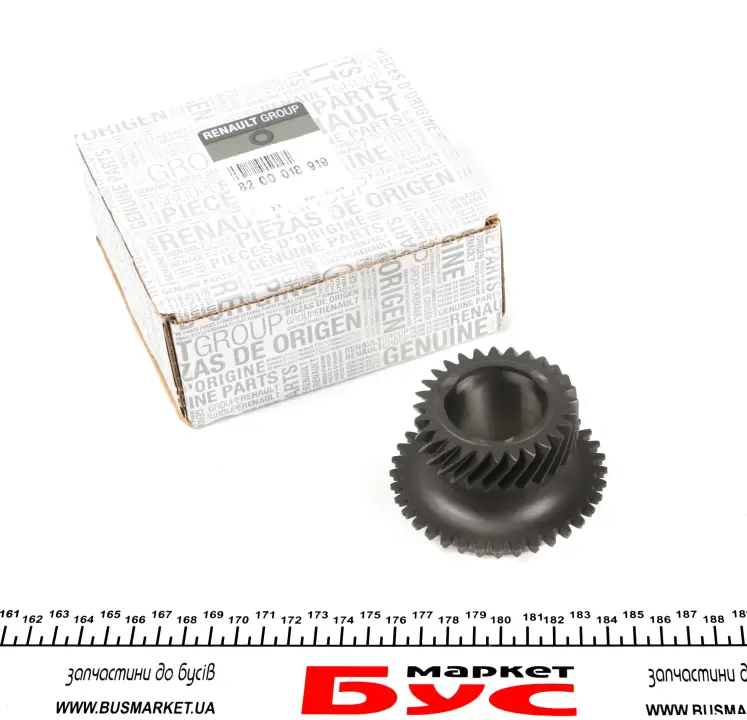 Шестерня кп 6 пер pa0 pf6 pk6 28 зубов RENAULT 8200018919 (фото 1)