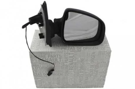 Зеркало боковое правое Logan II, MCV II, Sandero II 13- RENAULT 963011650R