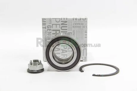 Підшипник маточини перед. Duster/Fluence/Megan 09- RENAULT 402108022R